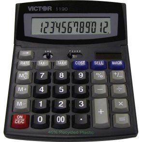 Victor 1190 Desktop Display Calculator