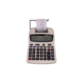 Victor 1208-2 12 Digit Compact Commercial Printing Calculator