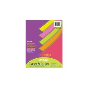 Pacon Laser, Inkjet Bond Paper - Assorted - Recycled - 10% Recycled Content