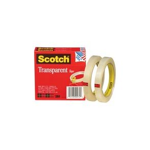 Scotch Transparent Tape - 1/2"W