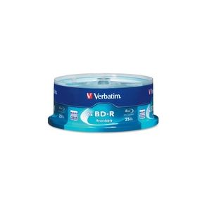 Verbatim 97457 Blu-ray Recordable Media - BD-R - 16x - 25 GB - 25 Pack Spindle