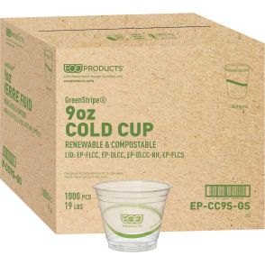 Eco-Products 9 oz GreenStripe Cold Cups