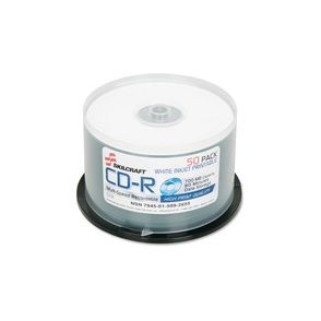 SKILCRAFT CD Recordable Media - CD-R - 52x - 700 MB - 50 Pack Spindle