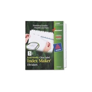 SKILCRAFT 5-tab Index Maker Dividers