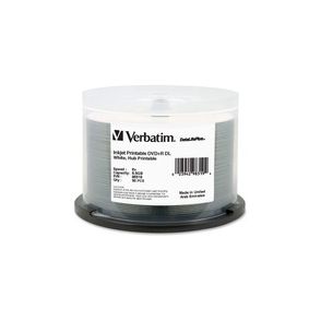 Verbatim DataLifePlus DVD Recordable Media - DVD+R DL - 8x - 8.50 GB - 50 Pack Spindle