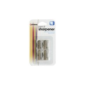 Officemate Achieva Aluminum Pencil Sharpeners, 4PK