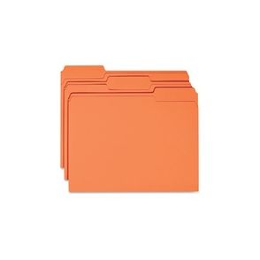 Business Source 1/3 Tab Cut Recycled Top Tab File Folder