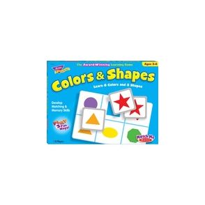 Trend Colors/Shapes Match Me Learning Game