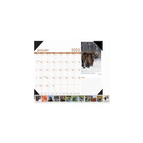 House of Doolittle EarthScapes Wildlife Desk Pad