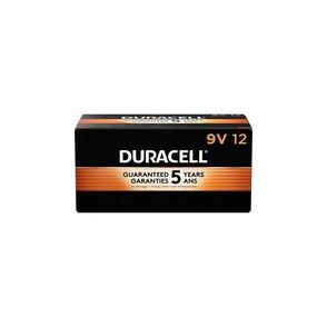 Duracell 9-Volt Coppertop Alkaline Batteries