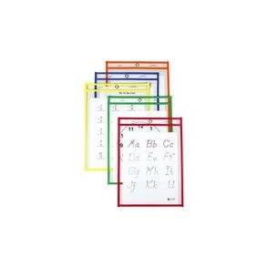 C-Line Reusable Dry Erase Pockets - Study Aid