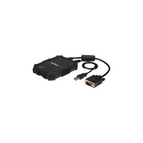 StarTech.com Laptop to Server KVM Console - Rugged USB Crash Cart Adapter with File Transfer and Video Capture