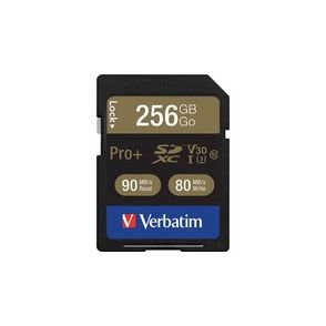 Verbatim Pro+ 256 GB SDXC