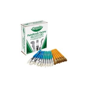 Crayola 3-Tip Paintbrush Variety Classpack