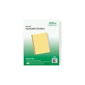Avery Office Essentials Big Tab Insertable Dividers