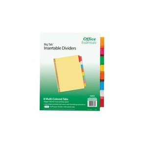 Avery® Office Essentials Big Tab Insertable Dividers