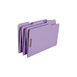 Smead 1/3 Tab Cut Legal Recycled Fastener Folder