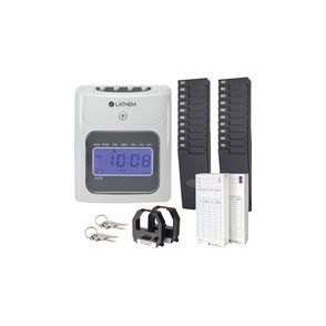 Lathem 400E Top Feed Electronic Time Clock Kit