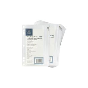 Business Source Punched Economy Binder Pocket