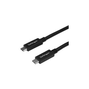 StarTech.com 6 ft (1.8m) USB C to USB C Cable, 5A 100W PD 3.0, Certified Works With Chromebook, USB-IF Certified, M/M, USB 3.0 (5Gbps)