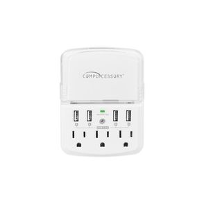 Compucessory Wall Charger Surge Protector