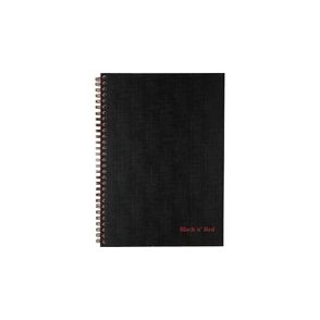 Black n' Red Hardcover Business Notebook