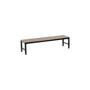 Lorell Faux Wood Outdoor Bench