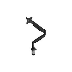 StarTech.com Desk Mount Monitor Arm, Heavy Duty Ergonomic VESA Monitor Arm Single 34" (19.8lb/9kg) Display, Articulating, C-Clamp/Grommet