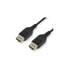 StarTech.com 2 m VESA Certified DisplayPort 1.4 Cable - 8K 60Hz HBR3 HDR - 6 ft Super UHD 4K 120Hz - DP to DP Slim Video Monitor Cord M/M