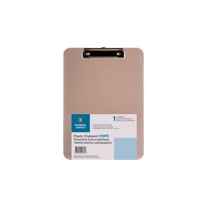 Business Source Transparent Plastic Clipboard