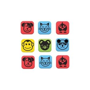 Flipside Student Animal Whiteboard Eraser Set