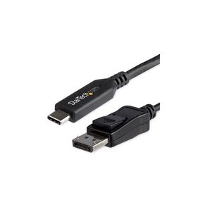 StarTech.com 6ft/1.8m USB C to Displayport 1.4 Cable Adapter - 4K/5K/8K USB Type C to DP 1.4 Monitor Video Converter Cable - HDR/HBR3/DSC