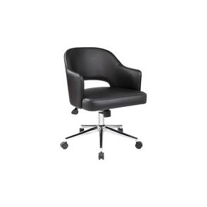 Boss Black Vinyl Task Chair