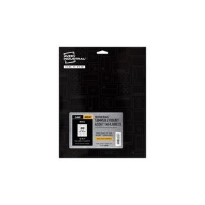 Avery PermaTrack Tamper-Evident Asset Tag Labels