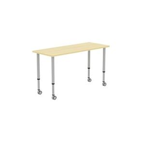 Lorell Attune Height-adjustable Multipurpose Rectangular Table