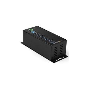 StarTech.com 7 Port USB Hub w/ Power Adapter - Metal Industrial USB 3.0 Data Hub - Din Rail, Wall & Desk Mountable USB 3.2 Gen 1 5Gbps Hub