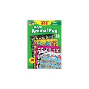 Trend Animal Fun Stickers Variety Pack