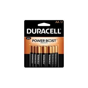 Duracell Coppertop Alkaline AA Battery 12-Packs
