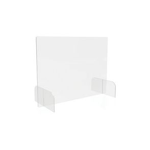 Deflecto Countertop Safety Barrier Full Shield with Feet