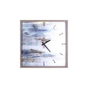Lorell Abstract Art Clock