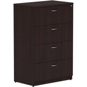 Lorell Essentials Series 4-Drawer Lateral File