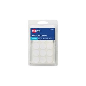 Avery Removable Multi-Use ID Labels on Small Sheets - Handwrite Only