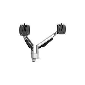 Novus CLU Duo 990+4019+000 Mounting Arm for Monitor - Silver