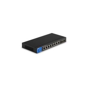 Linksys 8-Port Managed Gigabit PoE+ Switch with 2 1G SFP Uplinks