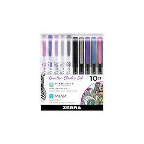 Zebra Pen MIDLINER Marker/SARASA Fineliner Creative Starter Set