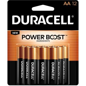 Duracell Coppertop Alkaline AA Batteries