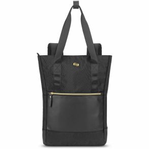 Solo PARKER Carrying Case (Tote) for 15.6" Notebook - Classic Black, Gold